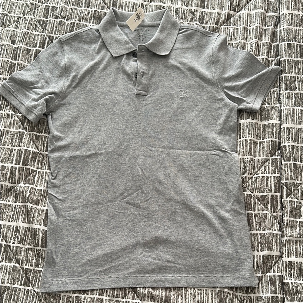 Men's Grey Polo Shirt